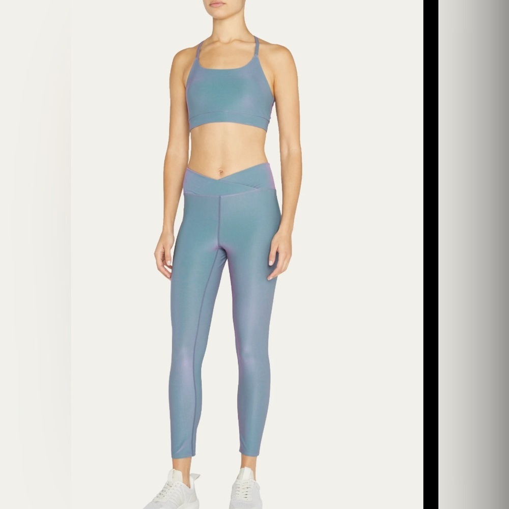 TWENTY Montreal Colorsphere 7/8 High Waist Cross Over Legging- Size Small